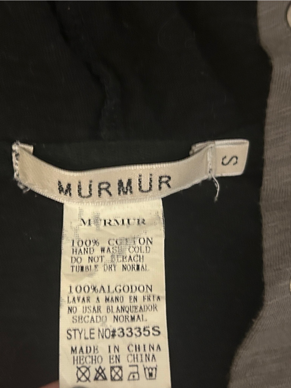 Y2K Mürmür Rhinestone Grommet Color Block Lace Up Hooded Top Grunge Goth S - Picture 8 of 14